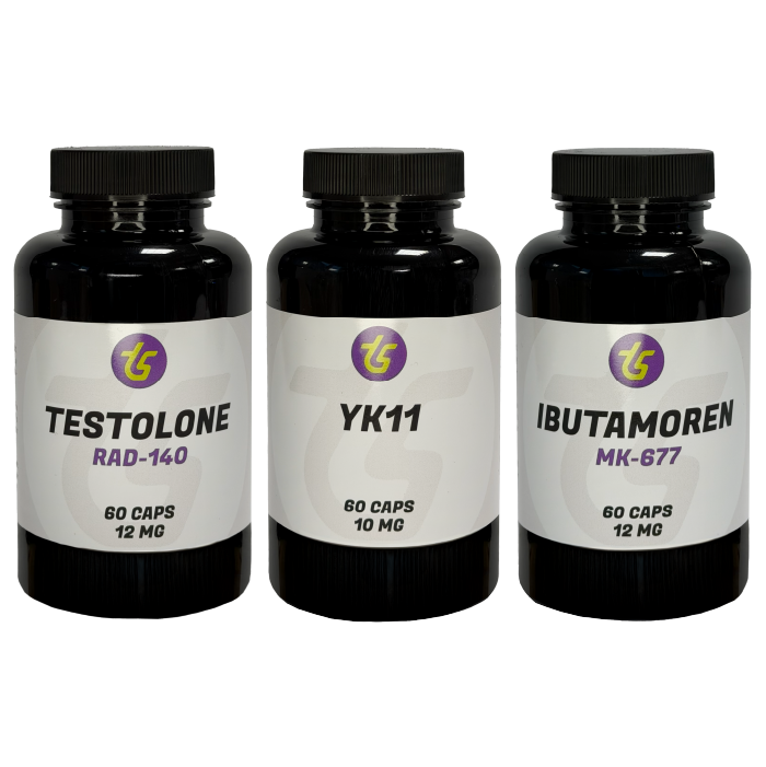 Testolone, YK11 und Ibutamoren